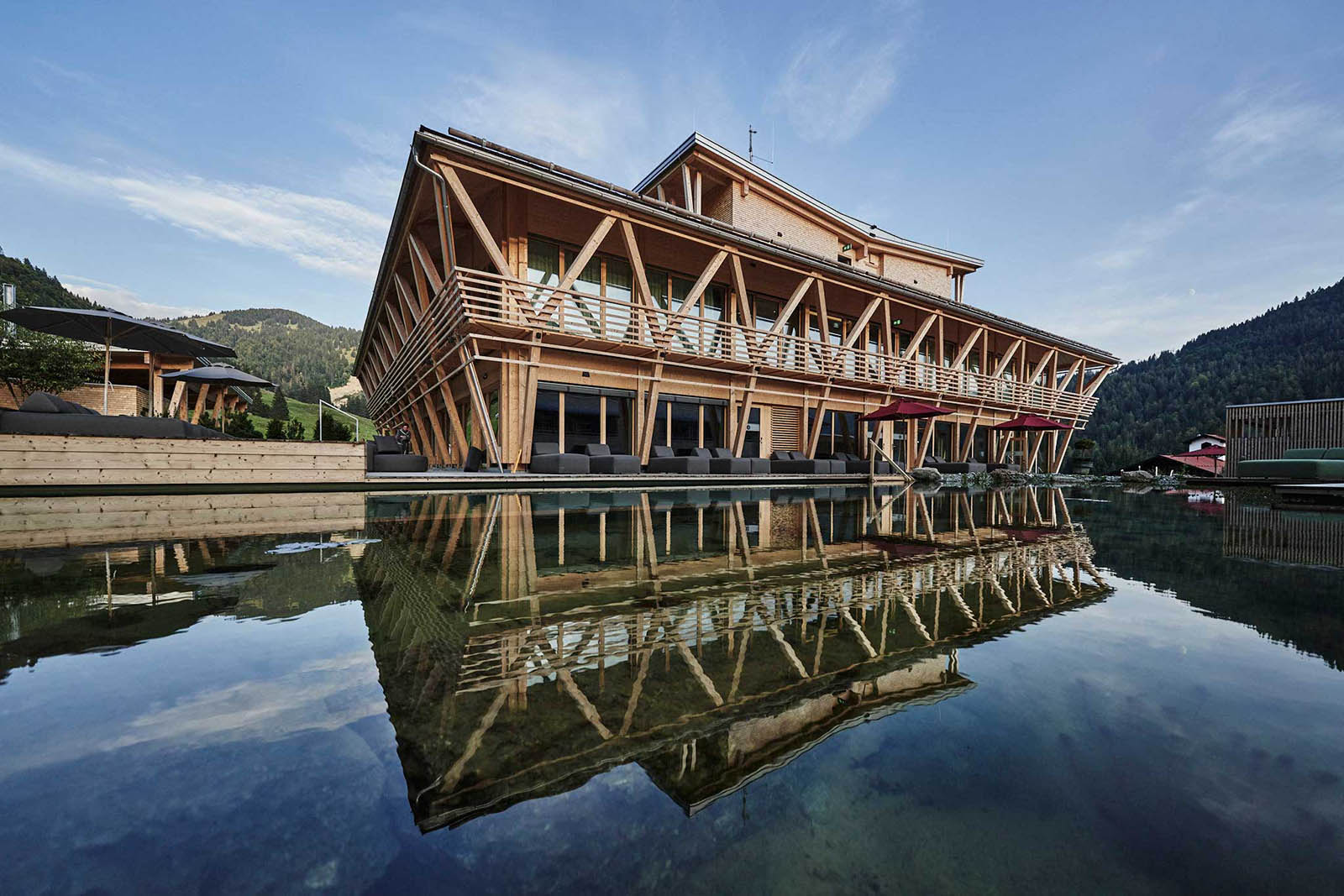 Hotel Hubertus Balderschwang Aussenbereich